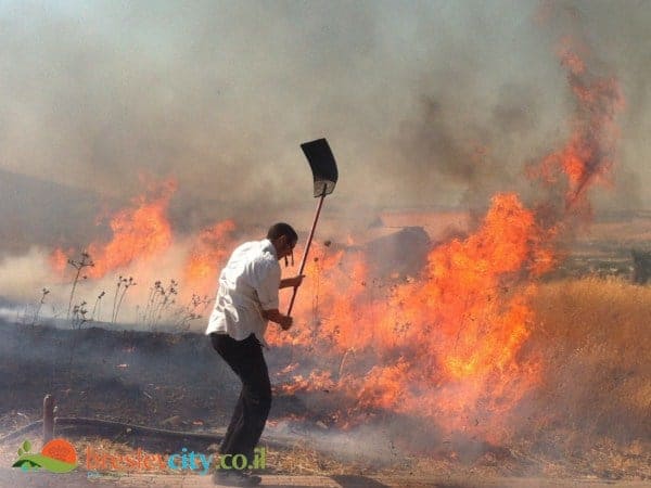 זעם בקרב תושבי יבנאל: "שוב כיבינו את האש ומנענו אסון" 10
