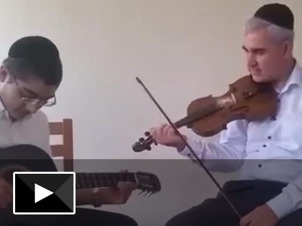 הפייטן הנודע ר' משה חבושה בניגוני ברסלב