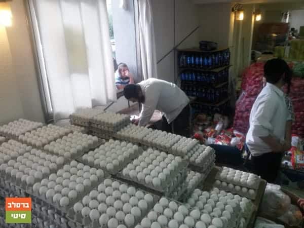 מאות סלי מזון חולקו ביבנאל לכבוד חג הפסח 18
