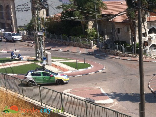 עיר ברסלב על המפה: רכב הצילום של 'גוגל' נצפה ביבנאל 16
