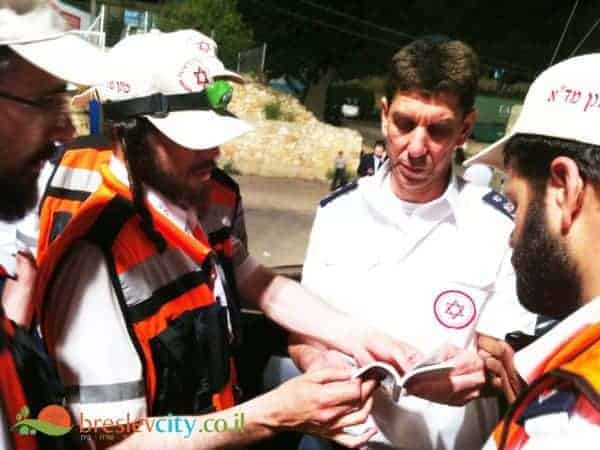 מתנדבי מד"א חסידי ברסלב יעמדו בכוננות להצלת חיים באומן 271