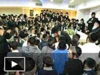 חסידי ברסלב ביבנאל ערכו מעמד קבלת פנים לצדיק