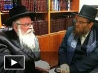 הרב יצחק ברדא מאשקלון זכה לביקור פתע מהצדיק