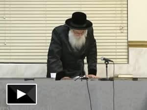 שיעור לפרשת חוקת: דינען דער באשעפער מיט תמימות