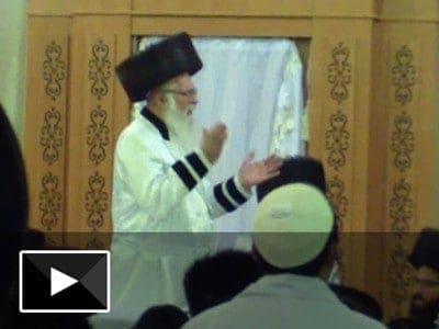 כשמוהרא"ש רקד "אין שום יאוש" עם האלפים באומן