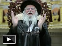 תיעוד וידאו: מוהרא"ש שר "פדה בשלום נפשי"