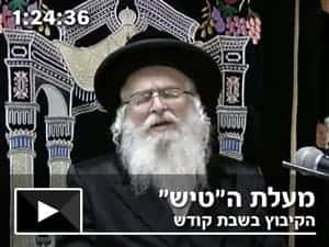 מעלת ה"טיש" – הקיבוץ בשבת קודש