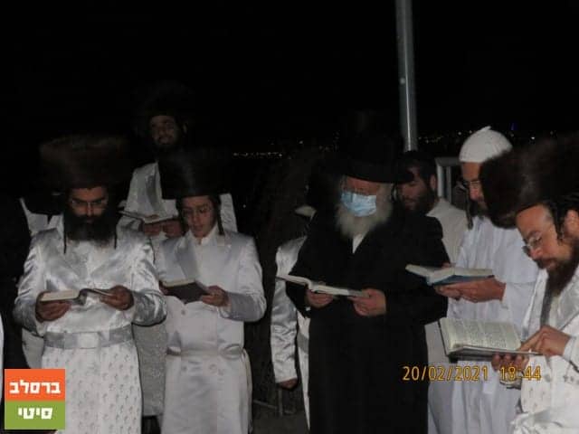 גאב"ד בני ברק בביקור ביבנאל עיר ברסלב