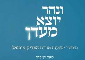 ונהר יוצא מעדן- הבחור שניצל מהתאבדות