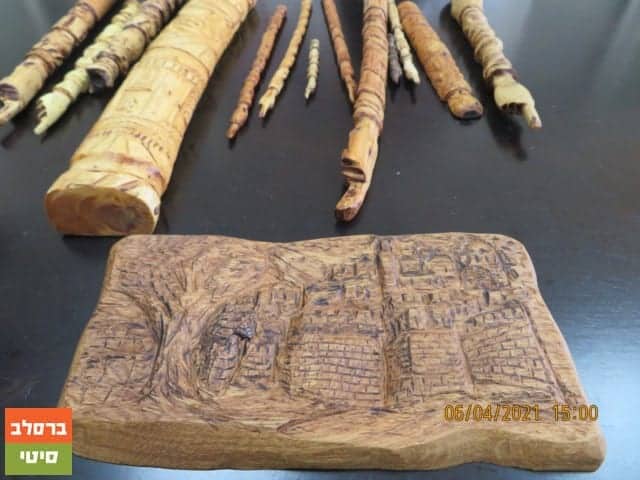 גלריית אמנות מדהימה - כלי קודש מעץ שהכין בעבודת יד ר' יצחק זרחיה נ"י 12