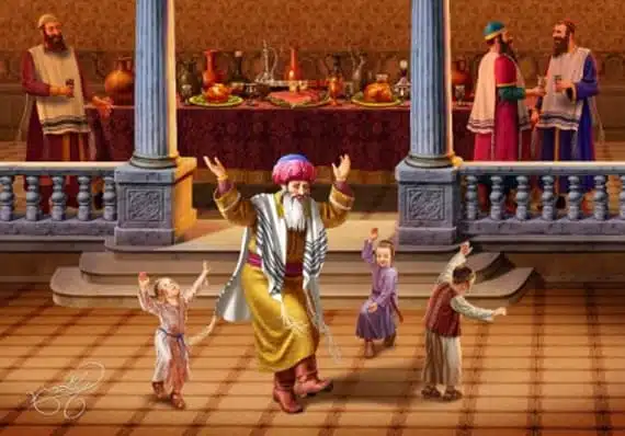 מתי הורה מוהרא"ש על שלושת ימי תפילה בת"ת 'ילדי חן' כמו שעשה מרדכי הצדיק?