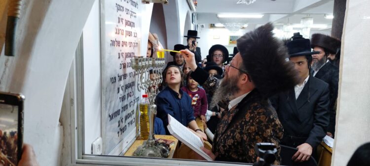 חנוכה ביבנאל עיר ברסלב עם הרה"צ שליט"א!