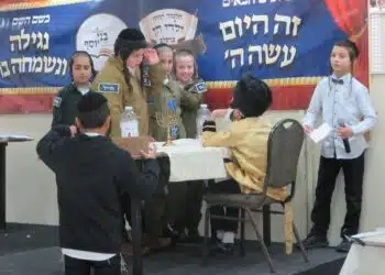 מסיבת חנוכה מרגשת תלמוד תורה "ילדי חן" ביבנאל – תשפ"ה