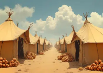 אוכלי המן במדבר