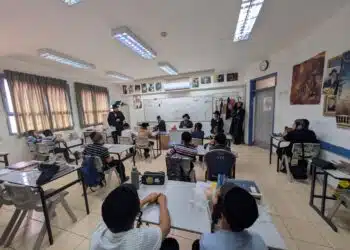 ביקור רב רושם של הרה"צ רבי נחמן שיק שליט"א בתלמוד תורה "ילדי חן" – יבנאל עיר ברסלב